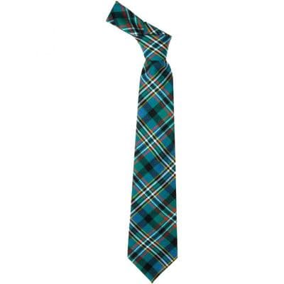Scott Green Ancient Tartan Tie - 100% Wool - Traditional Neck Tie - Suitable For Any Occasion