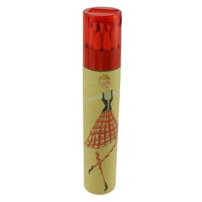 Scottish Dancer Colouring Pencils Sharpener Set