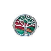 Scottish Handcrafted Heathergem Tree Of Life Brooch