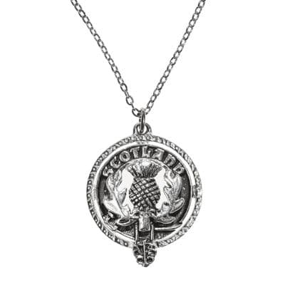 Scottish Thistle Pendant - 100% Pewter Metal - Suitable For Any Occasion