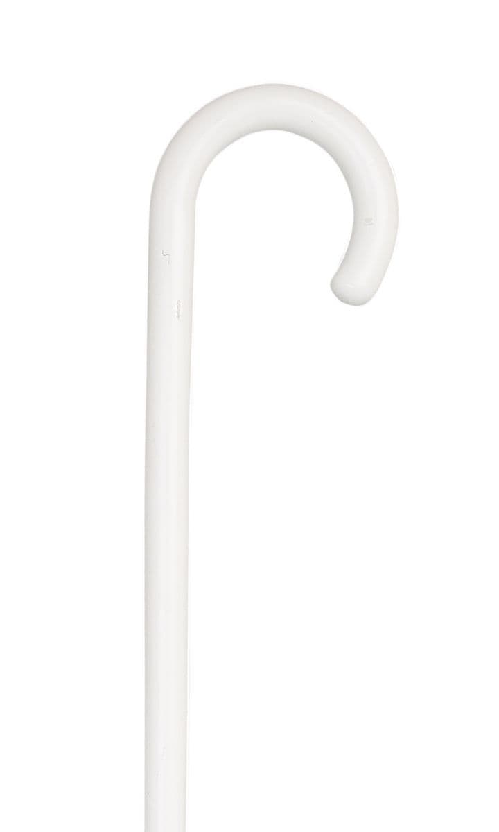 Scottish White Crook Handle Walking Stick