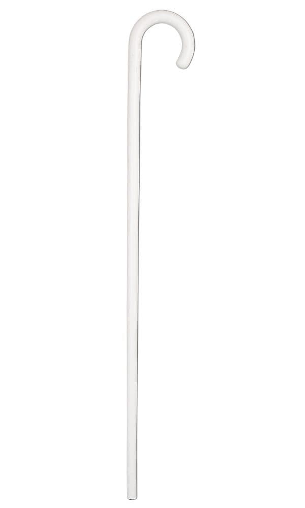 Scottish White Crook Handle Walking Stick