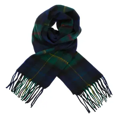 Smith Modern Tartan Scarf - 100% Cashmere - Finest Luxury Scottish Scarf - For Any Occasion