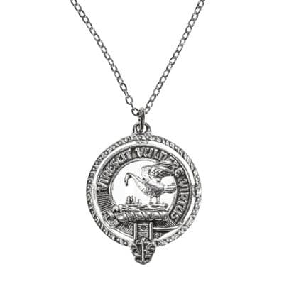 Stewart Clan Pendant - 100% Pewter Metal - Suitable For Any Occasion