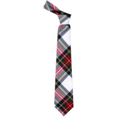 Stewart Dress Modern Tartan Tie - 100% Wool - Traditional Neck Tie - Suitable For Any Occasion