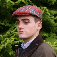Stewart Royal Tartan Cap - Shetland Wool