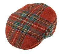 Stewart Royal Tartan Cap - Shetland Wool
