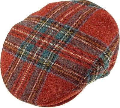 Stewart Royal Tartan Cap - Shetland Wool
