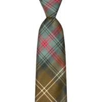 Sutherland Old Weathered Tartan Tie - Traditional Formal Accessory - Heritage - Made in Scotland