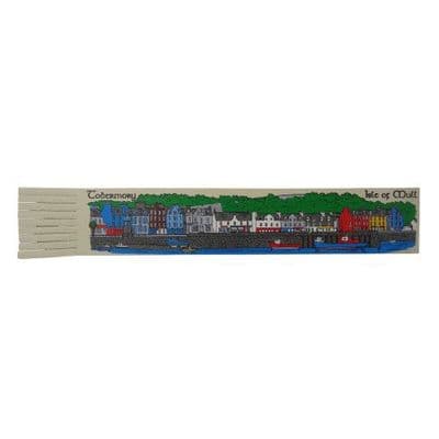 Tobermory Leather Bookmark - Famous Historic Town - Isle of Mull - Scotland