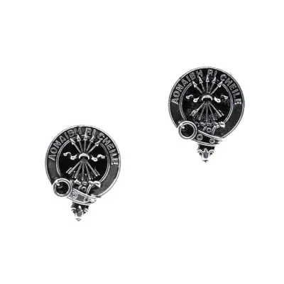 Traditional Scottish Clan Crested  Cufflinks Cameron