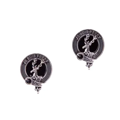 Traditional Scottish Clan Crested Cufflinks Fraser Of Lovat