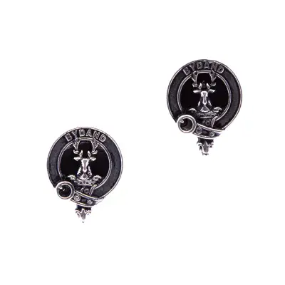 Traditional Scottish Clan Crested Cufflinks Gordon