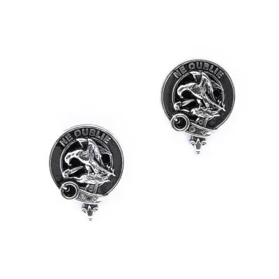 Traditional Scottish Clan Crested Cufflinks Graham
