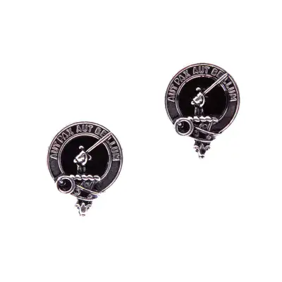 Traditional Scottish Clan Crested Cufflinks Gunn