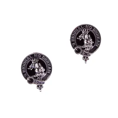 Traditional Scottish Clan Crested Cufflinks Macgregor