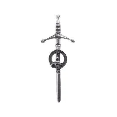 Traditional Scottish Clan Crested Kilt Pin Erskine Made in Scotland