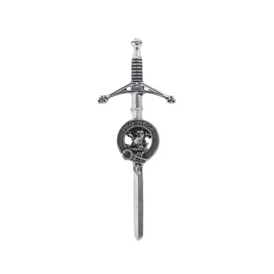 Traditional Scottish Clan Crested Kilt Pin Macfie Made in Scotland