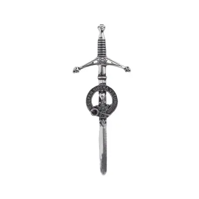 Traditional Scottish Clan Crested Kilt Pin Rattray Made in Scotland