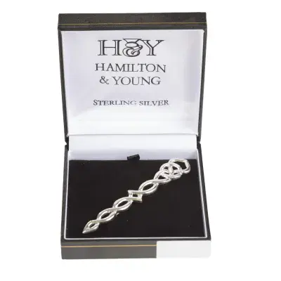 Traditional Scottish Kilt Pin Interlace Made in Scotland