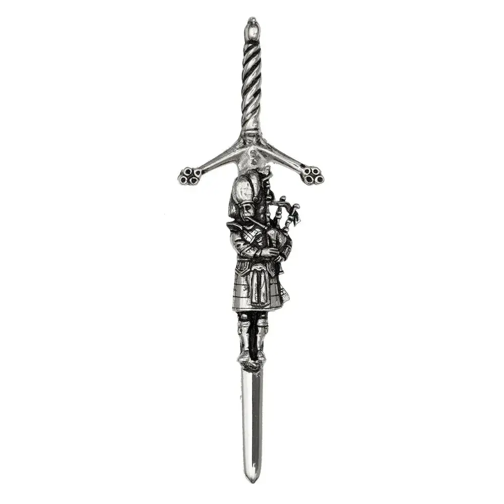 Traditional Scottish Piper Kilt Pin Made in Scotland
