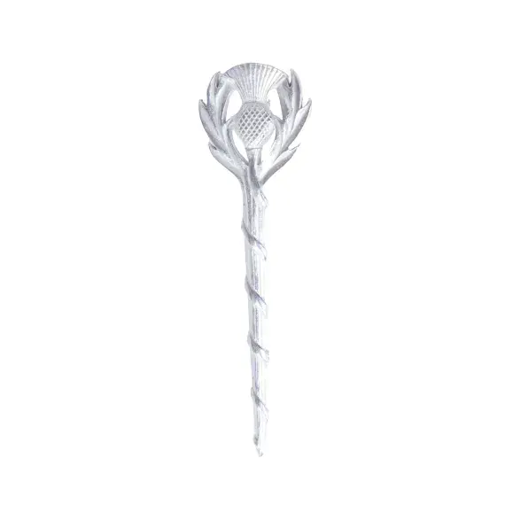 Traditional Scottish Thistle Kilt Pin Na Made in Scotland