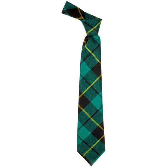 Wallace Hunting Ancient Tartan Tie - Traditional Formal Accessory - Heritage - Made in Scotland