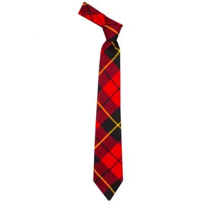 Wallace Modern Tartan Tie - 100% Wool - Traditional Neck Tie - Suitable For Any Occasion