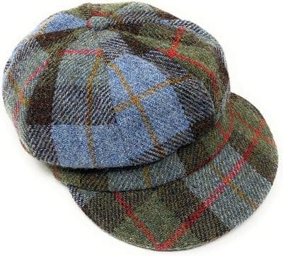 Women's Baker Boy Cap - MacLeod Tartan - Deluxe Accessory - Scottish Heritage