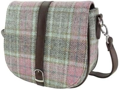 Women's Shoulder Bag - Soft Pink Buchanan - Deluxe Accessory - Scottish Heritage