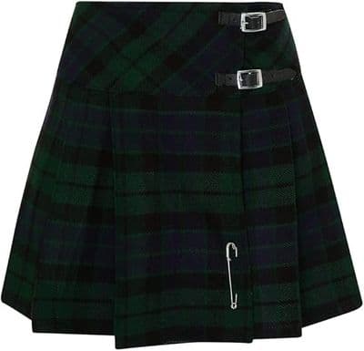 Women's Skirt | Colour: MacKay | Mini Kilt & Pin | Elegant & Sexy |
