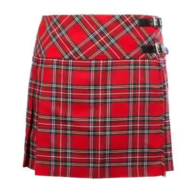 Women's Traditional Scottish Kilted Skirt - Royal Stewart Tartan - Any Occasion & Events