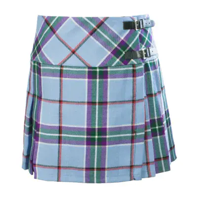 Women's Traditional Scottish Kilted Skirt - World Peace Tartan - Any Occasion & Events