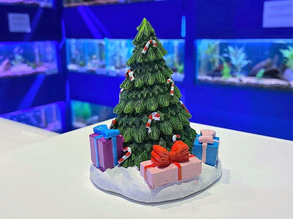 Christmas Tree Aquarium Decoration 