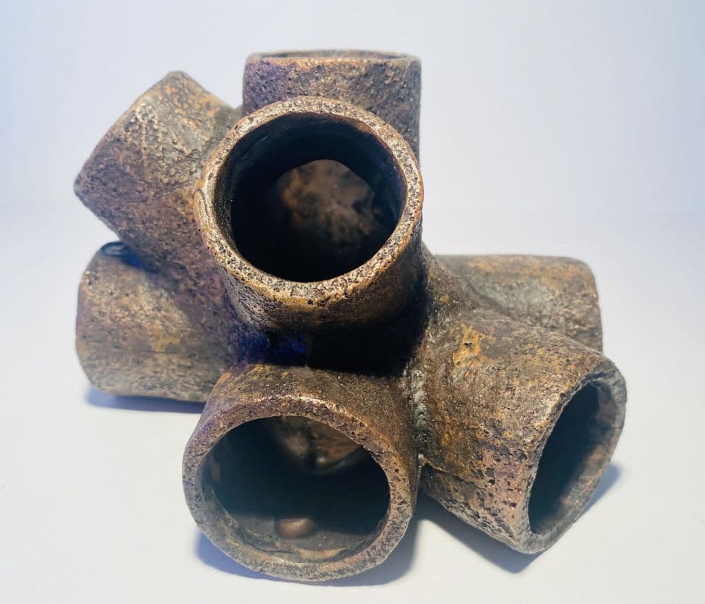 Old Pipes Tubes Tunnel SwimThrough Aquarium Hideaway Ornament