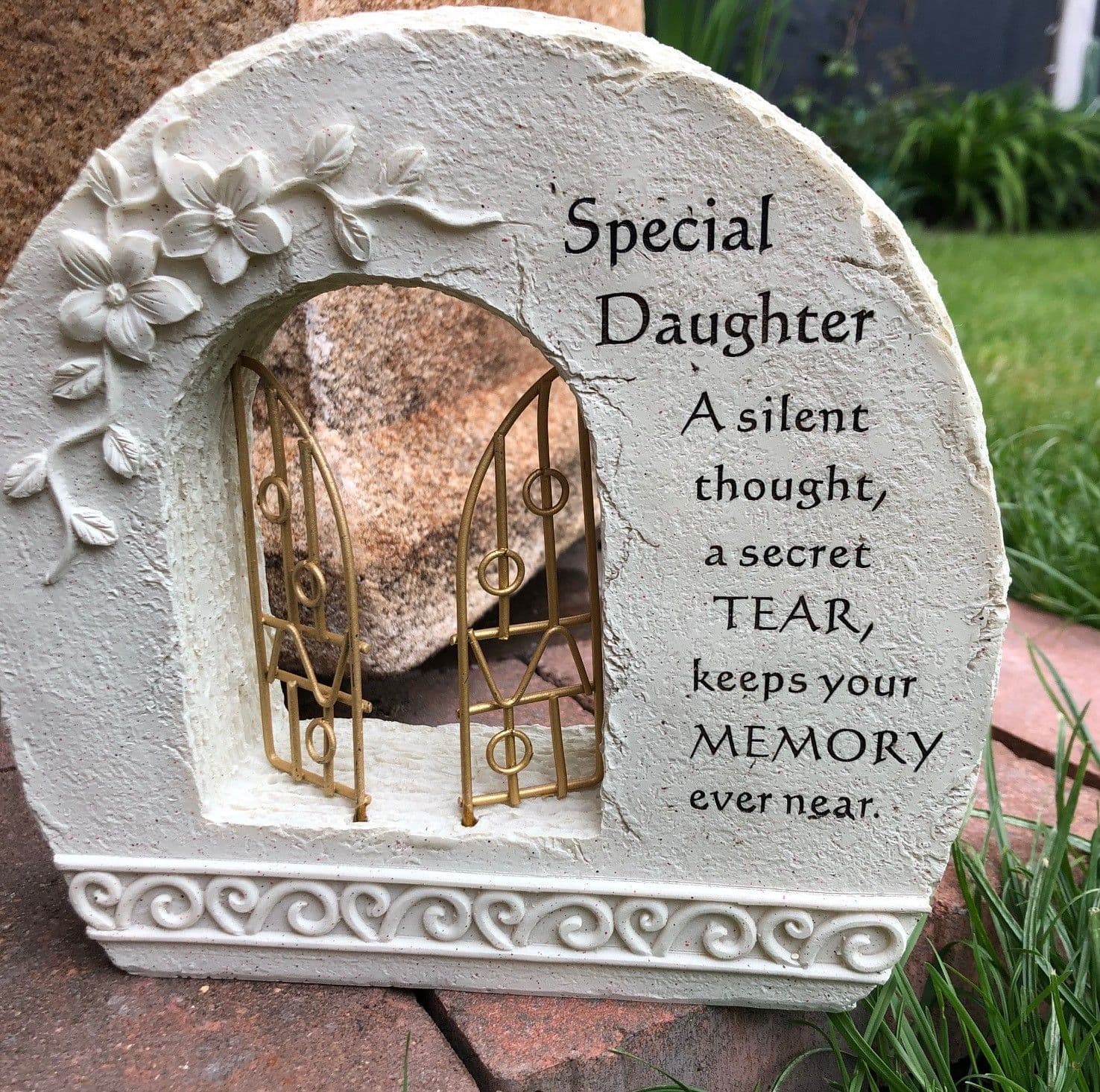 Special Daughter Gates To Heaven Graveside Memorial Ornament
