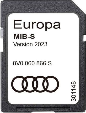 AUDI MIB-S 2023-2024 SAT NAV MAP SD CARD EUROPE