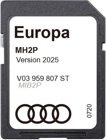 AUDI MMI 4G MH2P SAT NAV MAP SD CARD EUROPE 2025