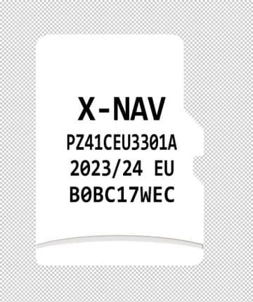 CITROEN C1 X-NAV 2023/2024 SAT NAV MAP UPDATE MICRO SD CARD