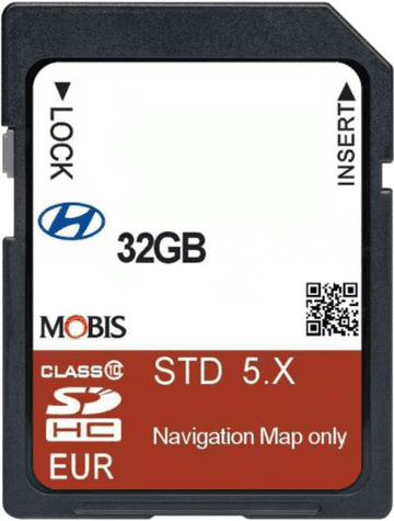 HYUNDAI TUCSON AVN GEN5 MOBIS SAT NAV SD CARD EUROPE 2025