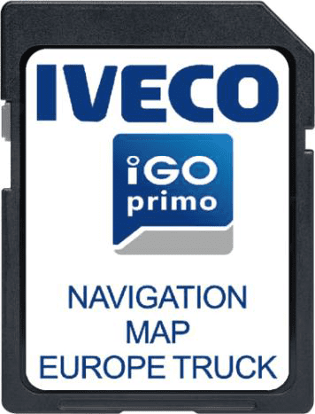 IVECO XP DAILY 2025 NAVIGATION SD CARD EUROPE UK