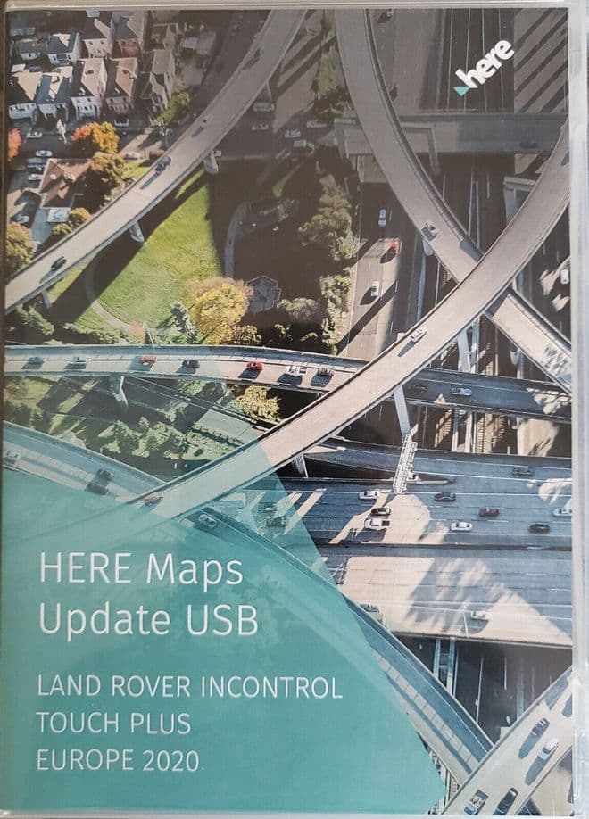 Jaguar Sat Nav Map Discs | Update DVD 2025