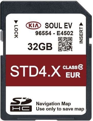 KIA GEN 4 SAT NAV MAP UPDATE 2025 EUROPE NAVIGATION SD CARD