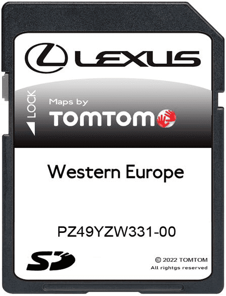 Lexus Sat Nav Map Discs | DVD Update 2025