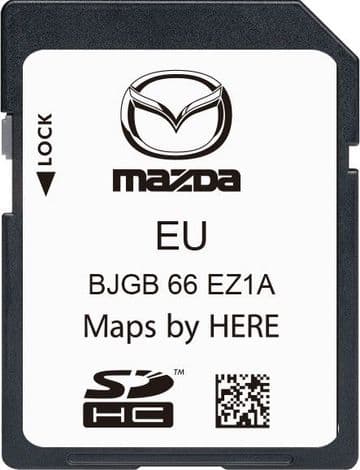 MAZDA BJGB66EZ1A SAT NAV MAP SD CARD EUROPE 2025