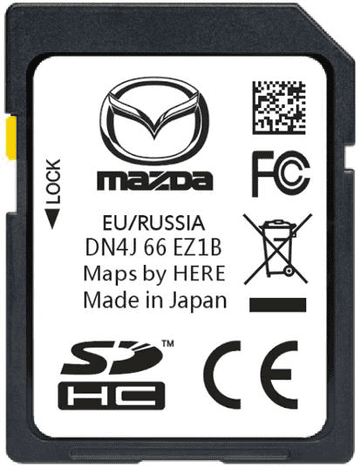 MAZDA GEN7 MZD CONNECT SAT NAV MAP SD CARD EUROPE 2023