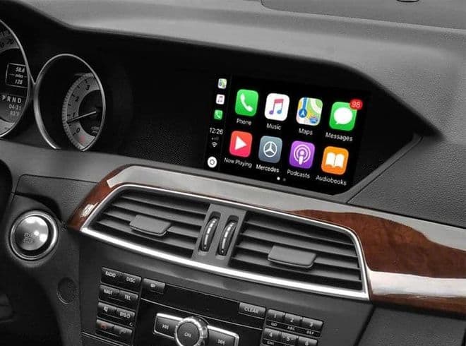 MERCEDES BENZ WIRELESS CARPLAY & ANDROID AUTO NTG 4.5 BECKER MODULE