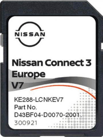 NISSAN CONNECT 3 SAT NAV 2023 MAP SD CARD NAVIGATION UPDATE