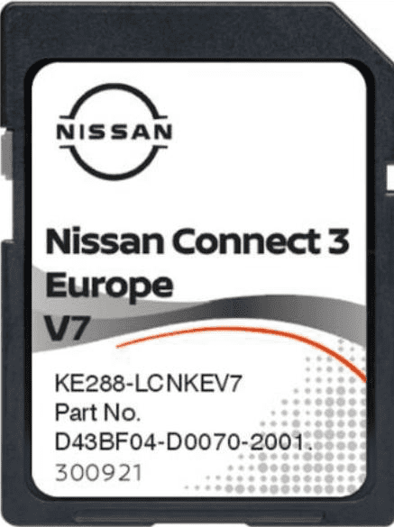 Nissan Sat Nav Map Discs | DVD SD Card Update 2025