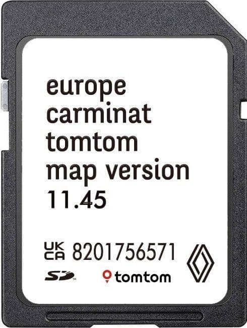 Renault Sat Nav Map Discs | DVD SD Update 2025